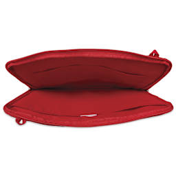 Delfonics Carrying Case - Red, inside view