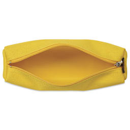 Delfonics Mareku Box Pen Case - Yellow, inside view