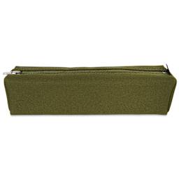 Delfonics Mareku Box Pen Case - Olive, front