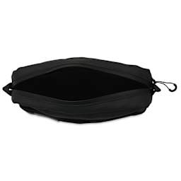 Delfonics Water Repellent Inner Carrying Case - Black, 5.5" x 7.5" x 2.2", inside view