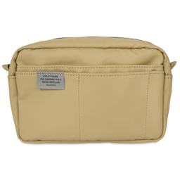 Delfonics Water Repellent Inner Carrying Case - Beige, 5.5" x 7.5" x 2.2", front