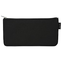 Delfonics Mareku Flat Pen Case - Black, front
