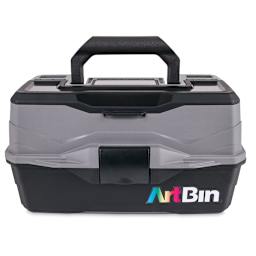 ArtBin Essentials Box - Art/Craft Box, Two Trays (closed, front view)