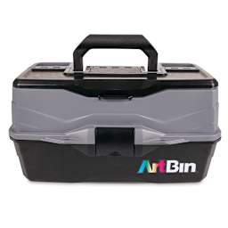 ArtBin Essentials Box - Art/Craft Box, Three Trays (closed, front view)