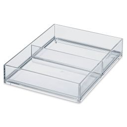 Like-It Stackable Tray - Small, 2 Divisions