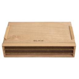 Blick Wooden Flat File Organizer, front
