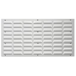 Diamond Storage Solutions Steel Louvered Panels - 36" x 19", Pkg of 2