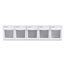 Diamond Storage Solutions - 5 Tip Out Bins, Full Width, front