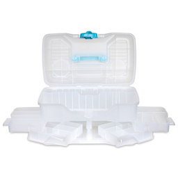 ArtBin Next Gen Project Box - Large, lid and storage open