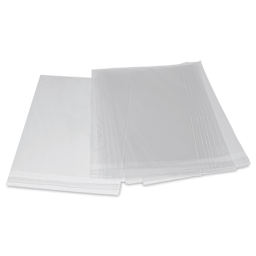 Blick Archival Bag Pack - 9" x 12", Pkg of 10, bags laid out