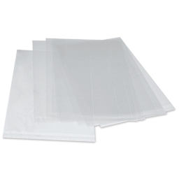 Blick Archival Bag Pack - 12" x 18", Pkg of 10, bags laid out