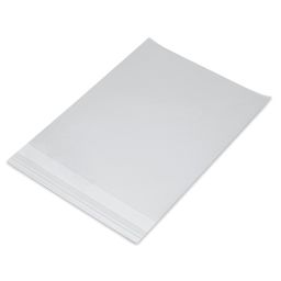 Blick Archival Bag Pack - 8-1/2" x 11", Pkg of 25, single bag laid out