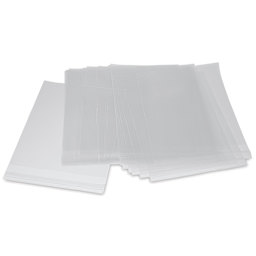 Blick Archival Bag Pack - 8-1/2" x 11", Pkg of 25, bags laid out