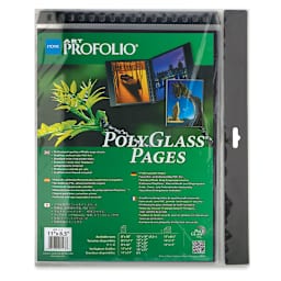 Itoya PolyGlass Refill Page Pack - 8-1/2" x 11", Landscape, Pkg of 10