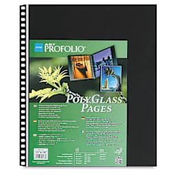 Art Profolio PolyGlass Refill Pages - Front of package of 10 Portrait Refill pages