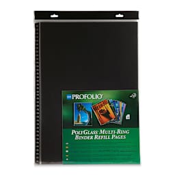Itoya PolyGlass Refill Page Pack - 13" x 19", Portrait, Pkg of 10