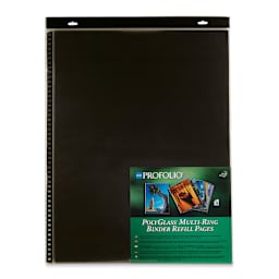 Itoya PolyGlass Refill Page Pack - 18" x 24", Portrait, Pkg of 10