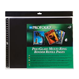Itoya PolyGlass Refill Page Pack - 11" x 14", Landscape, Pkg of 10