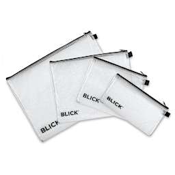 Blick Mesh Zipper Bags-Assorted Sizes