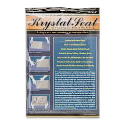 Krystal Seal Self-Sealing Art, Print, and Photo Bag Pack - 18" x 24", Pkg of 25