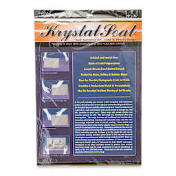 Krystal Seal Self-Sealing Art, Print, and Photo Bag Pack - 20" x 26", Pkg of 25