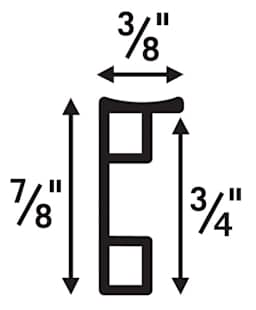 Leader Picture Frames - Diagram showing dimensions of Frames
