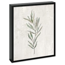 Blick Metal Gallery Frame - Black, 8” x 10” side view
