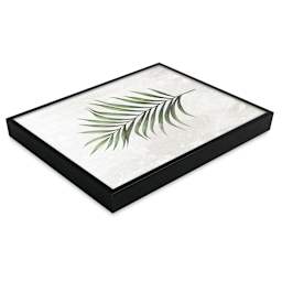 Blick Metal Gallery Frame - Black, 11” x 14” laying flat