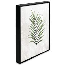 Blick Metal Gallery Frame - Black, 11” x 14” side view