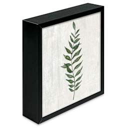 Blick Metal Gallery Frame - Black, 6” x 6" side view