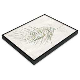 Blick Metal Gallery Frame - Black, 14” x 18” laying down