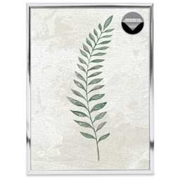 Blick Metal Gallery Frame - Silver, 9” x 12”