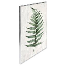 Blick Metal Gallery Frame - Silver, 24” x 36” side view