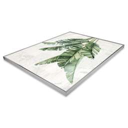 Blick Metal Gallery Frame - Silver, 30” x 40” laying flat