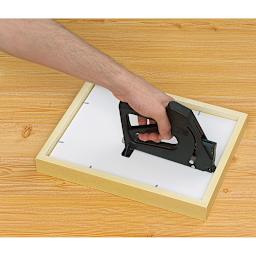 Fletcher FrameMaster Framing Tool - Example of Tool being used on back of frame