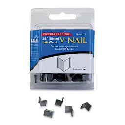 Logan Soft V Nails - 3/8", Box of 200