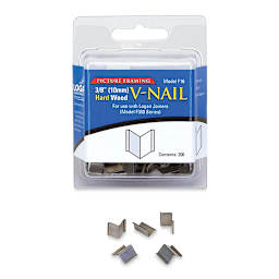Logan Hard V Nails - 3/8", Box of 200
