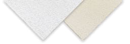 Crescent No. 34 Double-Sided Pebble Embossed Matboard - Closeup of corners of White/Cream board