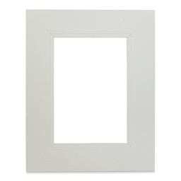 Stu-Art Economy Ready-Mats - 8'' x 10'' (5'' x 7'' Opening), Pkg of 50, back of mat