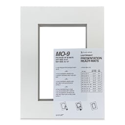 Stu-Art Economy Ready-Mats - 9'' x 12'' (6'' x 9'' Opening), Pkg of 50