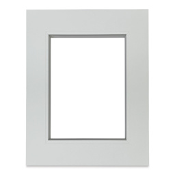 Stu-Art Economy Ready-Mats - 11'' x 14'' (8'' x 10'' Opening), Pkg of 50 - Front view of mat