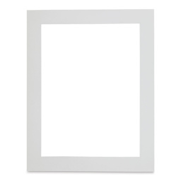 Stu-Art Economy Ready-Mats - 22" x 28" (18" x 24" Opening), Pkg of 50, back of mat