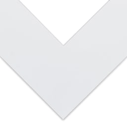 Blick Pre-Cut Mat - Manor White, 10" x 10" (3-3/4" x 3-3/4" Opening)