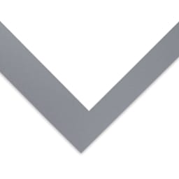 Blick Pre-Cut Mat - Bar Harbor Gray, 18" x 24" (13-1/2" x 17-1/2" Opening)