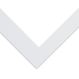 Blick Pre-Cut Mat - Manor White, 12" x 16" (8-1/2" x 11-1/2" Opening)