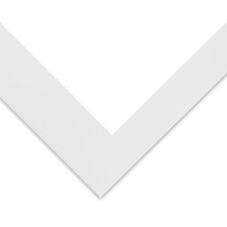 Blick Pre-Cut Mat - Manor White, 18" x 24" (13-1/2" x 17-1/2" Opening)
