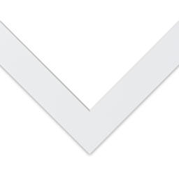 Blick Pre-Cut Mat - Manor White, 8" x 10" (5-3/4" x 7-3/4" Opening)