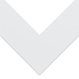Blick Pre-Cut Mat - Manor White, 8" x 10" (3-3/4" x 5-3/4" Opening)