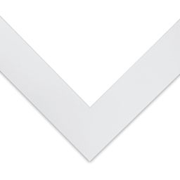 Blick Pre-Cut Mat - Manor White, 18" x 24" (11-3/4" x 17-3/4" Opening)
