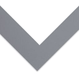 Blick Pre-Cut Mat - Bar Harbor Gray, 16" x 20" (10-1/2" x 13-1/2" Opening)